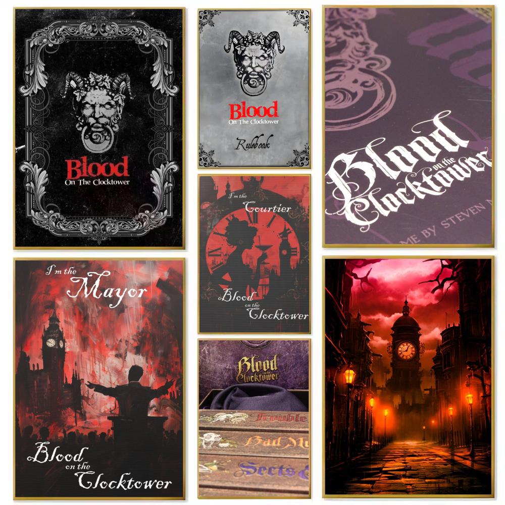 Board Game Live - Pôster de jogo de tabuleiro Blood