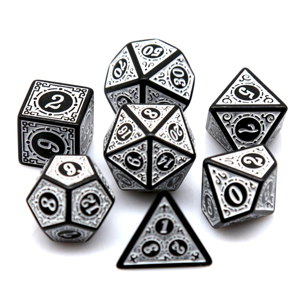 Board Game Rpg - 7 pçs/set multi-cor janela conjunto de