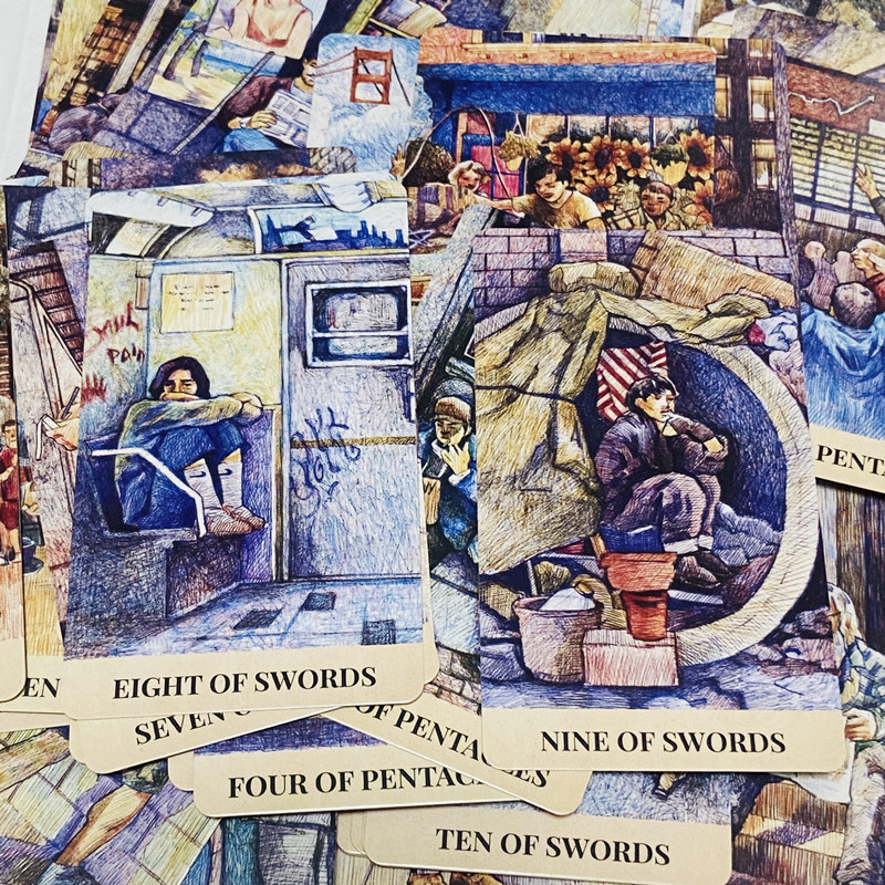 Cartas de Tarot City Labyrinth - Board Game Live avaliação e preço