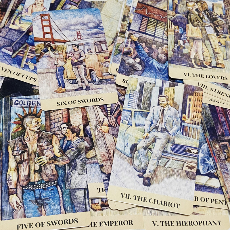Cartas de Tarot City Labyrinth - Board Game Live avaliação e preço