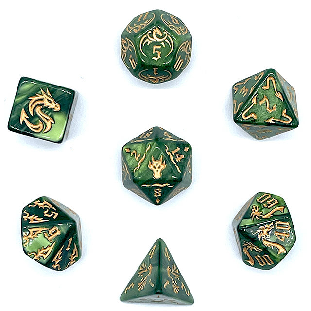 Conjunto de dados DND de acríl - Board Game Rpg avaliação e preço
