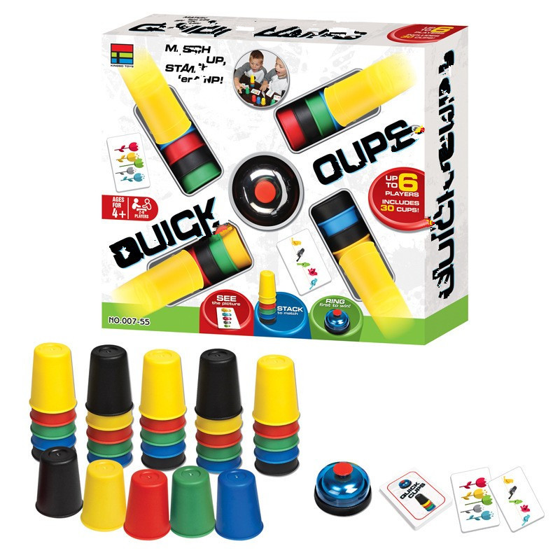 Esportes empilhamento copos jo - Board Game Quiz avaliação e preço