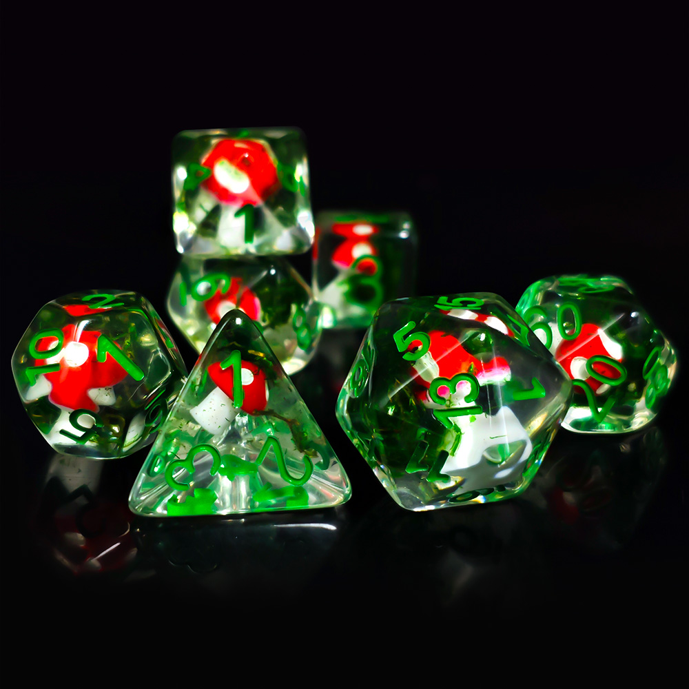7 pçs/set dnd dados resina tra - Board Game Rpg avaliação e preço