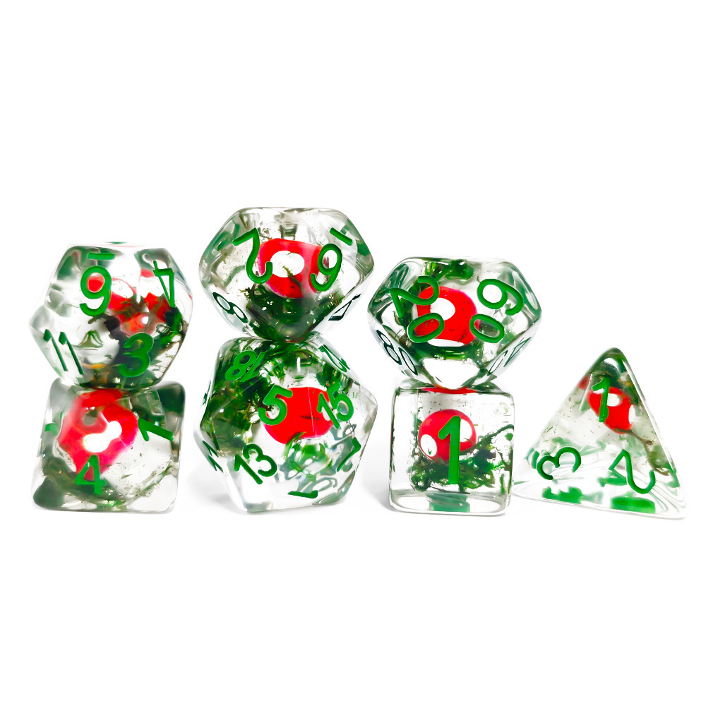 7 pçs/set dnd dados resina tra - Board Game Rpg avaliação e preço