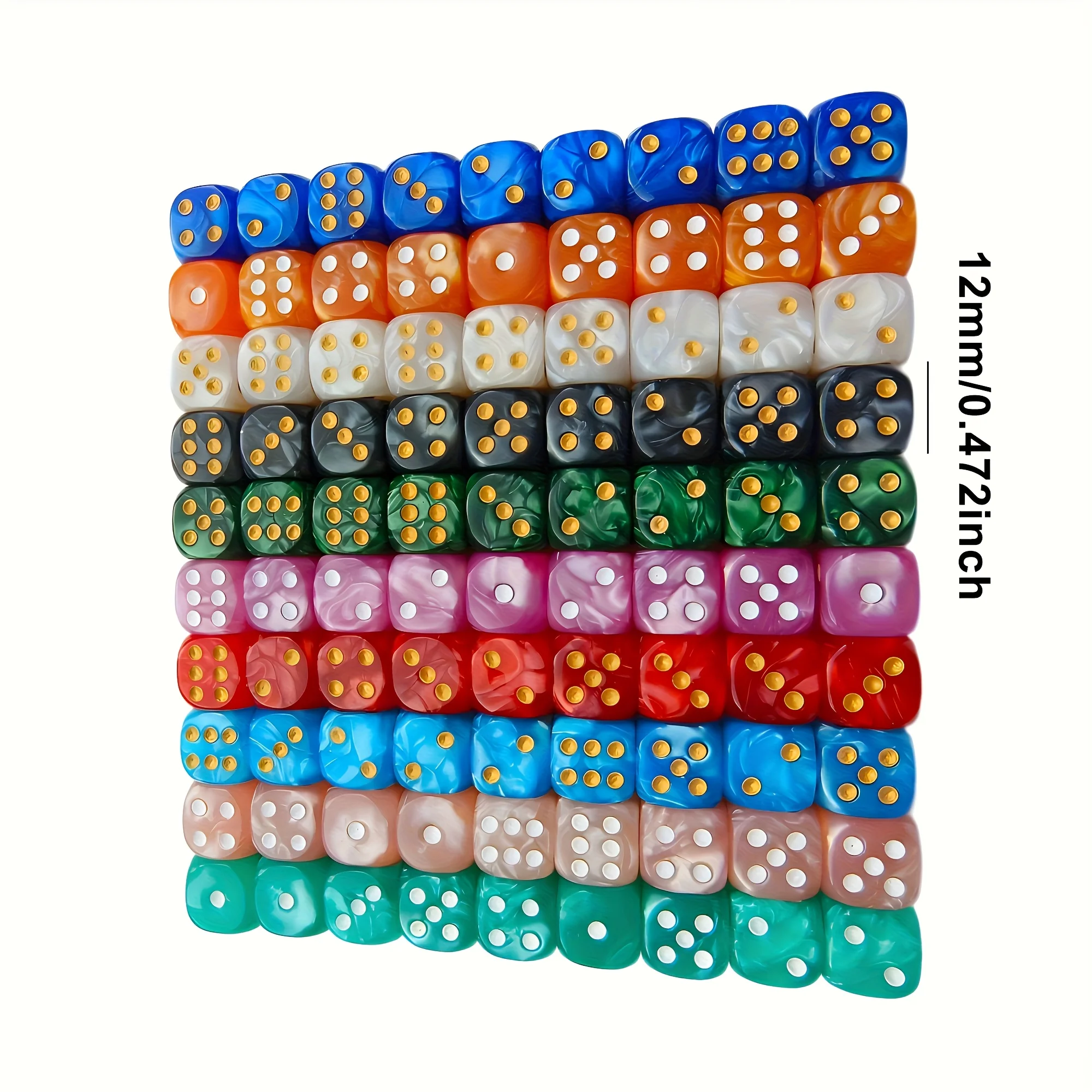 10 Peças de Dados D6 de Acríli - Board Game Live avaliação e preço