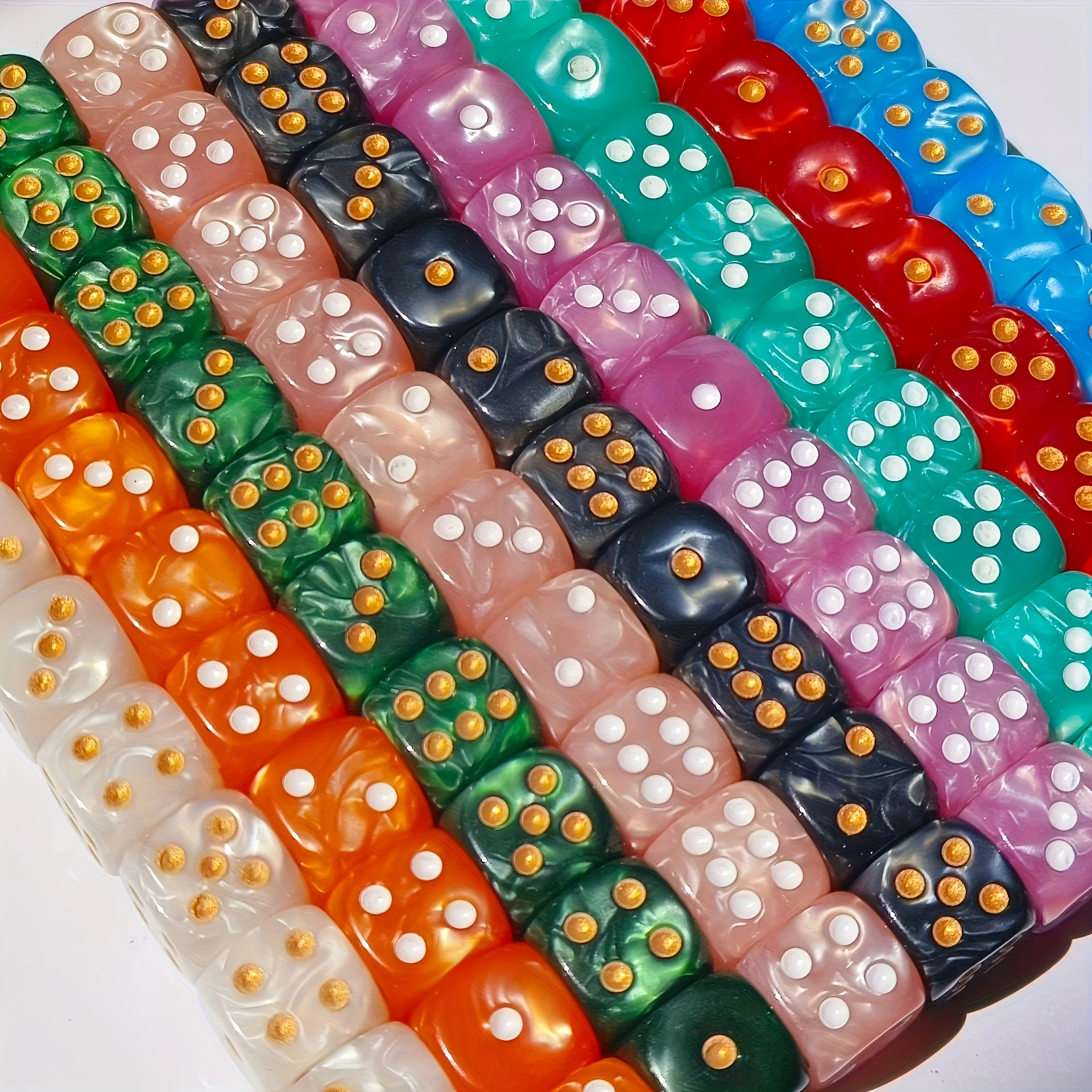 10 Peças de Dados D6 de Acríli - Board Game Live avaliação e preço