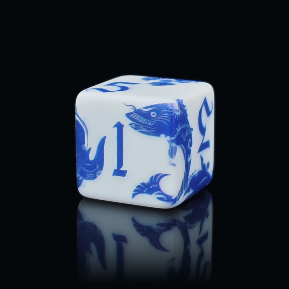 12 Peças de Dados D6 de Porcel - Board Game Live avaliação e preço