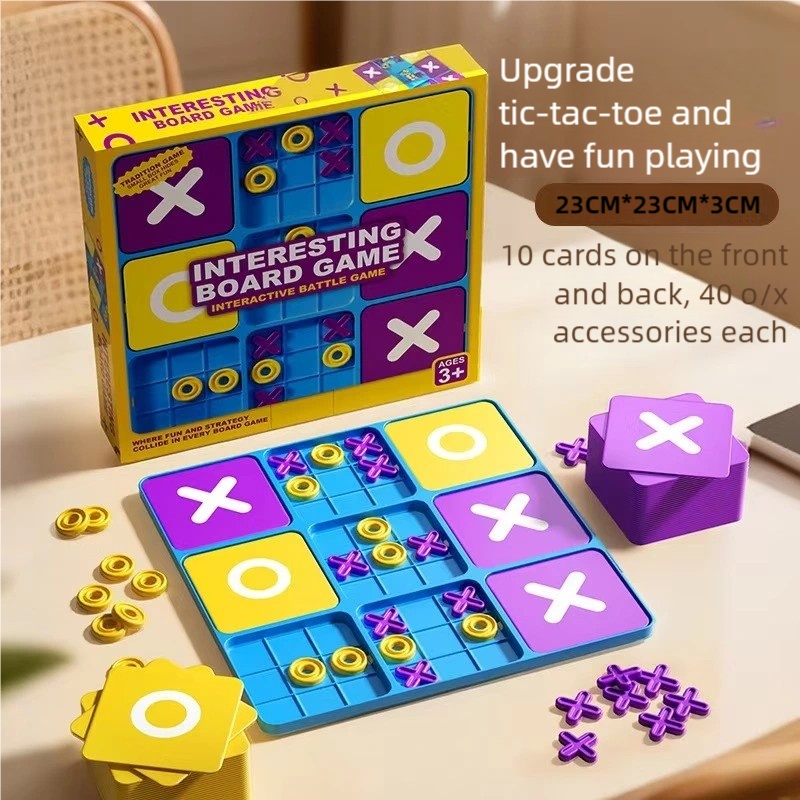 Jogo de Tabuleiro Tic-Tac-Toe  - Board Game Live avaliação e preço