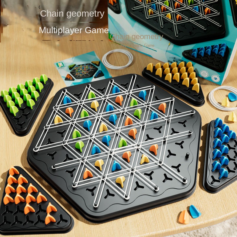 Novo triângulo corrente borrac - Board Game Sequence avaliação e preço