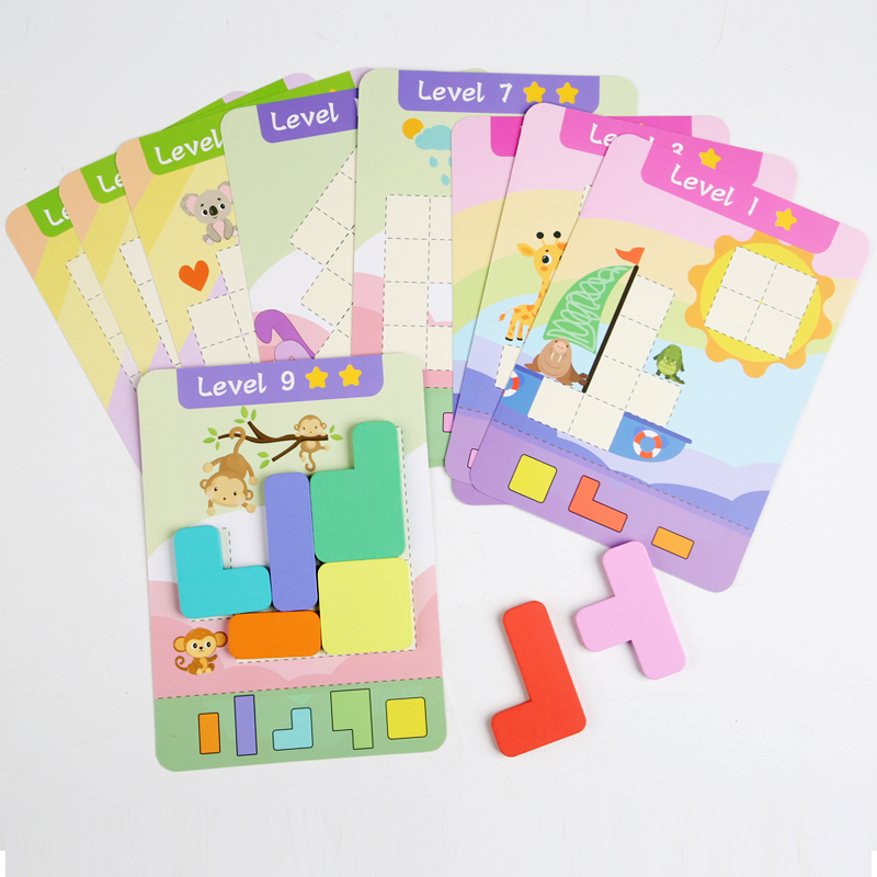 Brinquedo de quebra-cabeça edu - Board Game Quiz avaliação e preço