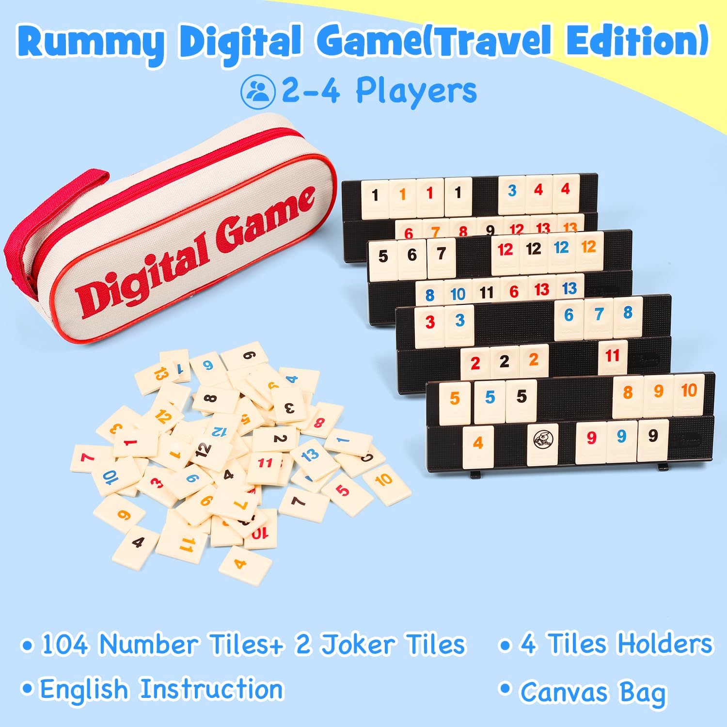Jogo de cubo rummy com 4 racks - Board Game Zone avaliação e preço